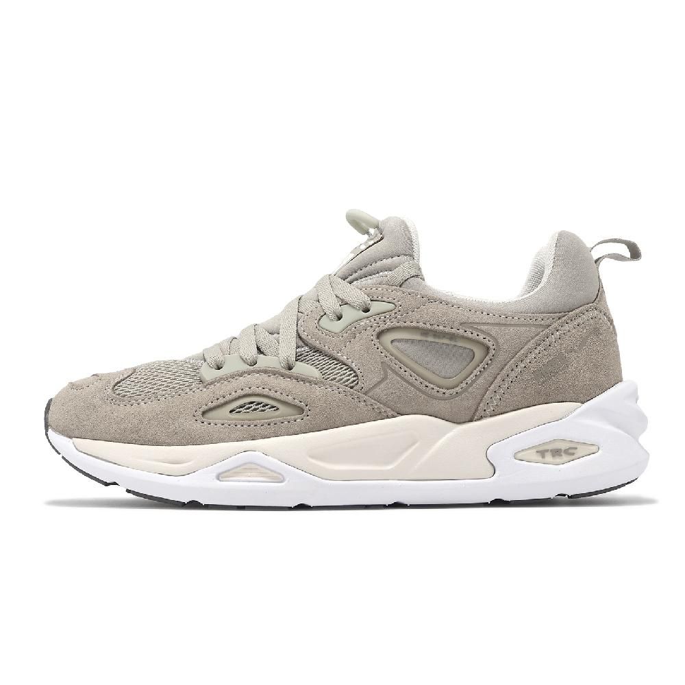 PUMA  彪馬 休閒鞋 TRC Blaze Tonal 男鞋 綠 米白 網布 麂皮 拼接 襪套式 避震  38861603