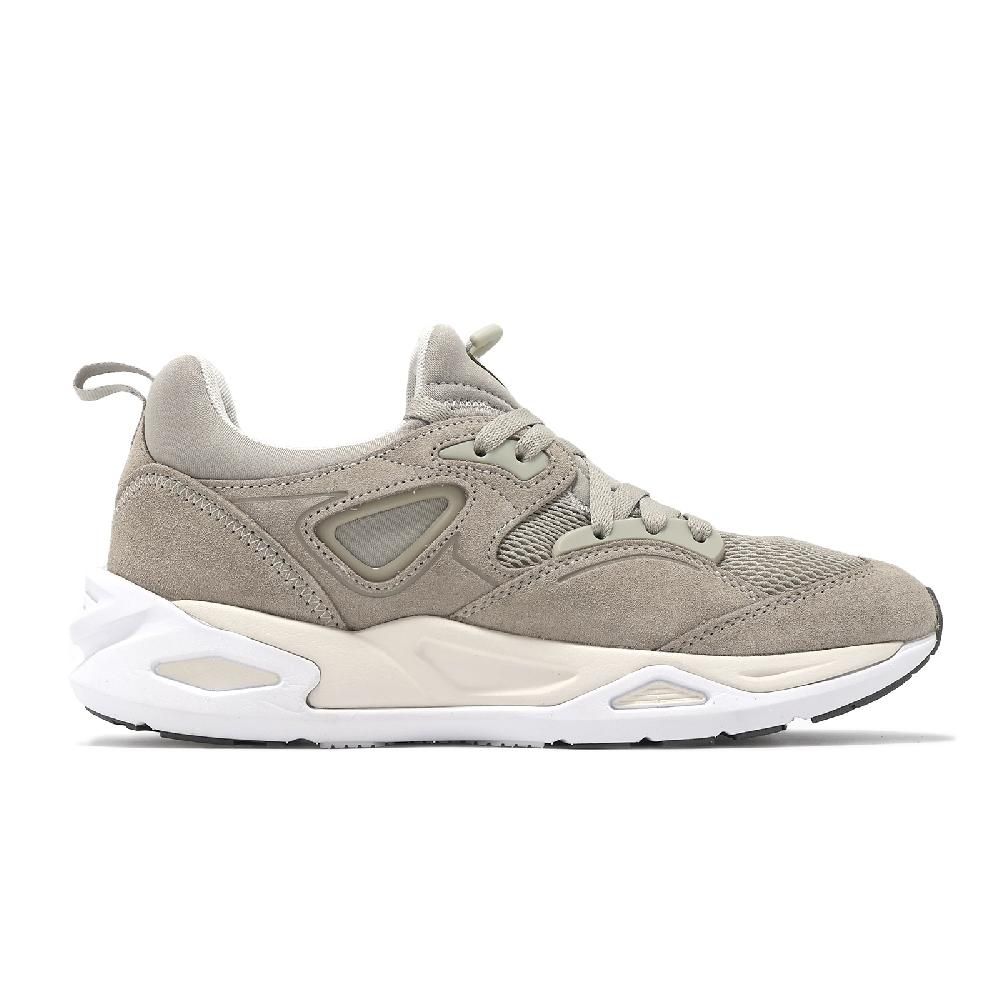 PUMA  彪馬 休閒鞋 TRC Blaze Tonal 男鞋 綠 米白 網布 麂皮 拼接 襪套式 避震  38861603