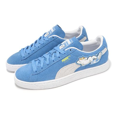 PUMA 彪馬 x RIPNDIP 休閒鞋 Suede Blue 男鞋 女鞋 藍 白 聯名 麂皮 板鞋 39353701