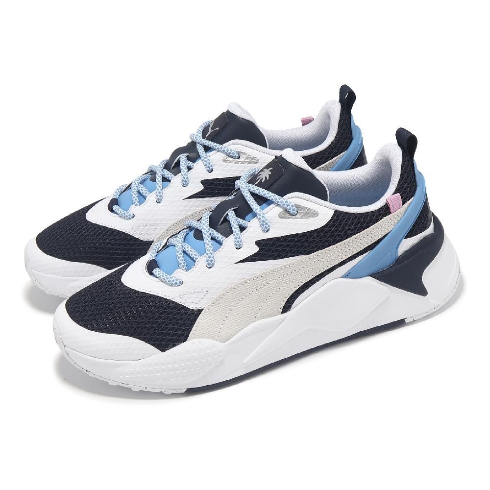 PUMA  彪馬 X PTC GS-X Efekt 高爾夫球鞋 聯名 男鞋 白 藍 防水鞋面 休閒鞋 30978001