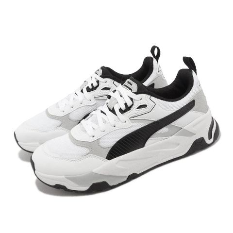 PUMA 彪馬 休閒鞋 Trinity 男鞋 白 黑 灰 拼接 復古 慢跑鞋 運動鞋 38928901
