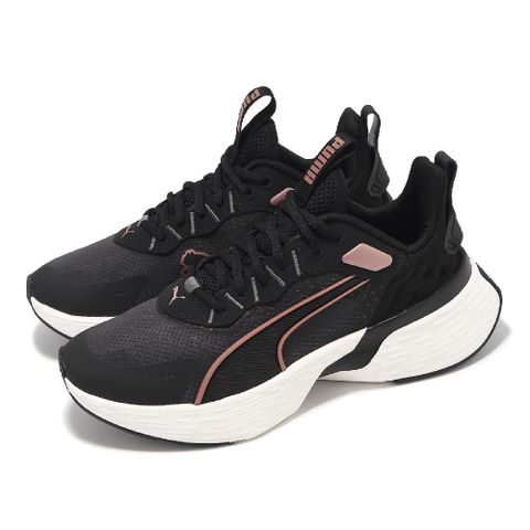Puma 彪馬 慢跑鞋 Softride Sway 男鞋 女鞋 黑 灰 輕量 緩衝 透氣 運動鞋 37944308