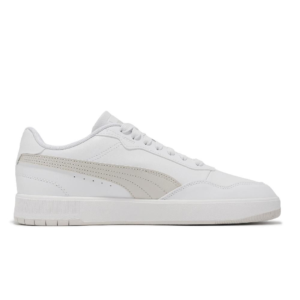 PUMA 彪馬  彪馬 休閒鞋 Court Ultra Lite 男鞋 女鞋 白 米灰 皮革 小白鞋 情侶鞋 38937110