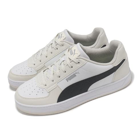 Puma 彪馬 休閒鞋 Caven 2.0 男鞋 女鞋 白 米白 黑 皮革 復古 情侶鞋 39229025