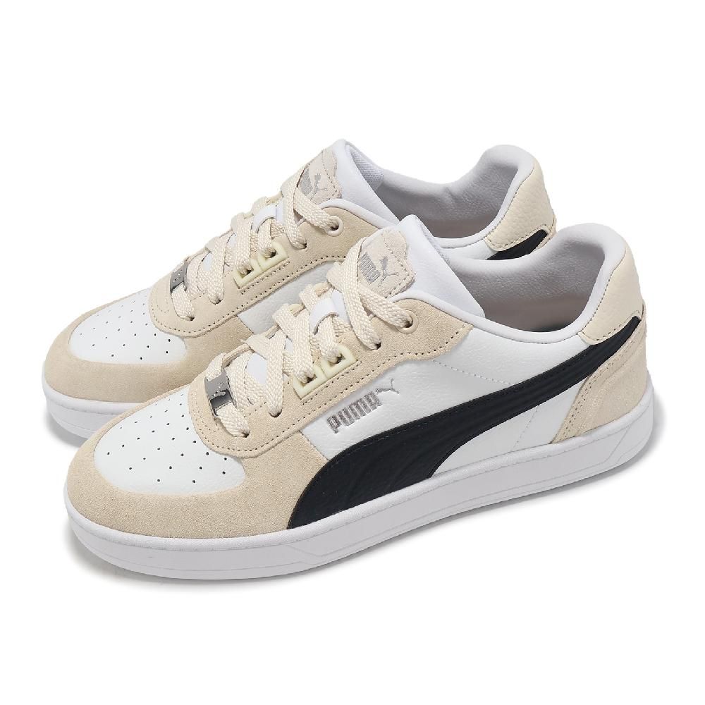 PUMA 彪馬  彪馬 休閒鞋 Caven 2.0 Lux SD 男鞋 女鞋 米白 黑 皮革 復古 情侶鞋 39508003
