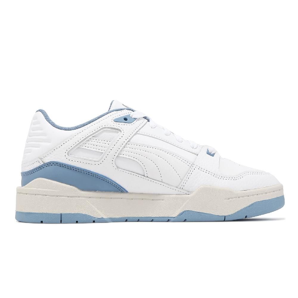 PUMA 彪馬  彪馬 休閒鞋 Slipstream Lth 男鞋 白 藍 皮革 復古 奶油底 38754429