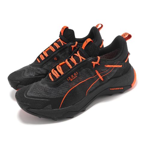 PUMA 彪馬 野跑鞋 Explore Nitro GTX 防水 黑 橘 男鞋 氮氣中底 運動鞋 戶外 機能 37802305