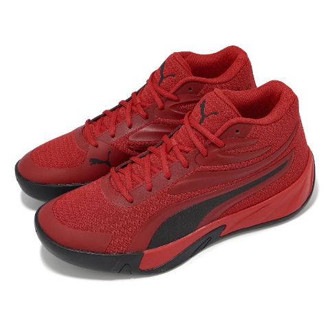 PUMA 彪馬 籃球鞋 Court Pro 男鞋 紅 黑 入門款 緩衝 抓地 運動鞋 31082902