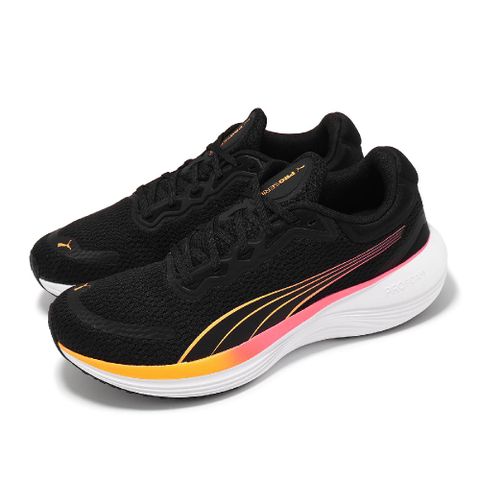 PUMA 彪馬 彪馬 慢跑鞋 Scend Pro 男鞋 黑 黃 粉紅 針織 緩震 運動鞋 37877626
