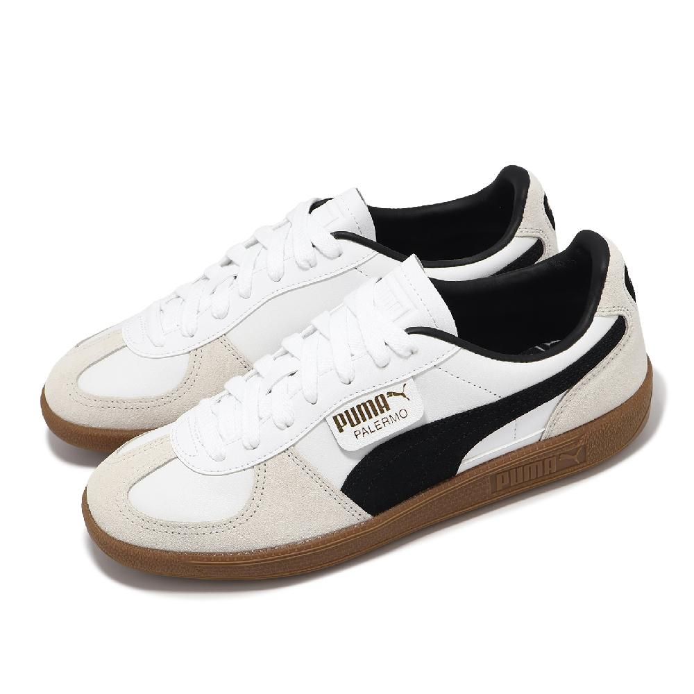 PUMA  彪馬 德訓鞋 Palermo Lth 男鞋 女鞋 白 黑 麂皮 復古 休閒鞋 情侶鞋 ROSE同款  39646401