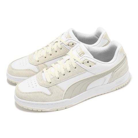PUMA 彪馬 彪馬 休閒鞋 RBD Game Low SD 男鞋 女鞋 米白 拼接 復古 情侶鞋 39747101