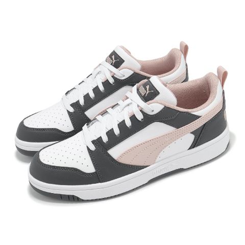 PUMA Puma 彪馬 休閒鞋 Rebound V6 Low 男鞋 女鞋 深灰 粉紅 低筒 復古 39232827