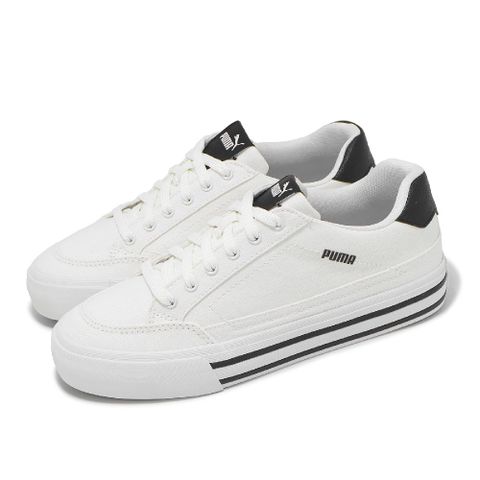 PUMA Puma 彪馬 休閒鞋 Court Classic VULC 男鞋 女鞋 白 黑 小白鞋 帆布 百搭 39502002