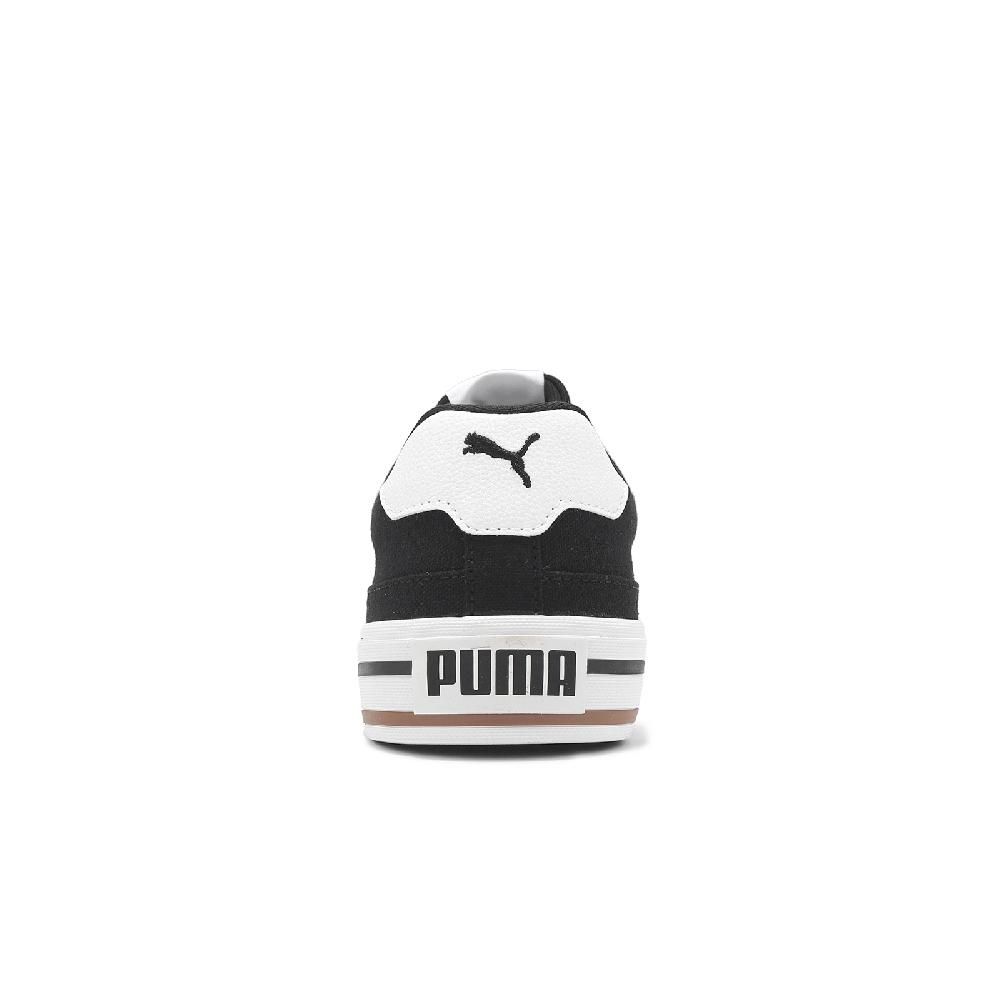 PUMA Puma 彪馬 休閒鞋 Court Classic VULC 男鞋 女鞋 黑 白 帆布 百搭 39502003