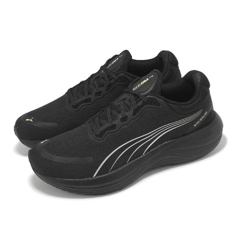 PUMA Puma 彪馬 防潑水慢跑鞋 Scend Pro WTR 男鞋 黑 綠 緩震 運動鞋 31039901