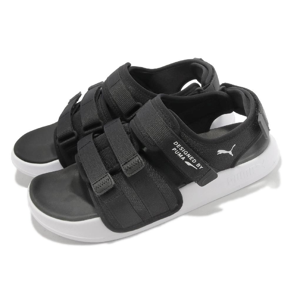 PUMA Puma 彪馬 涼鞋 Leadcat City Sandal 男鞋 女鞋 黑 白 魔鬼氈 寬帶 休閒鞋 戶外 38907901