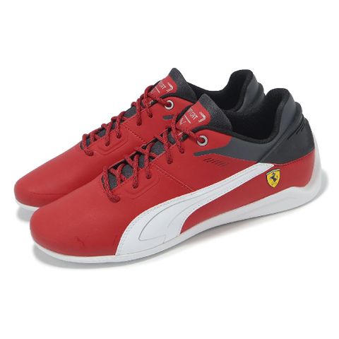 PUMA Puma 彪馬 賽車鞋 Ferrari Drift Cat Delta 男鞋 紅黑 法拉利 皮革 平底 休閒鞋 30686405