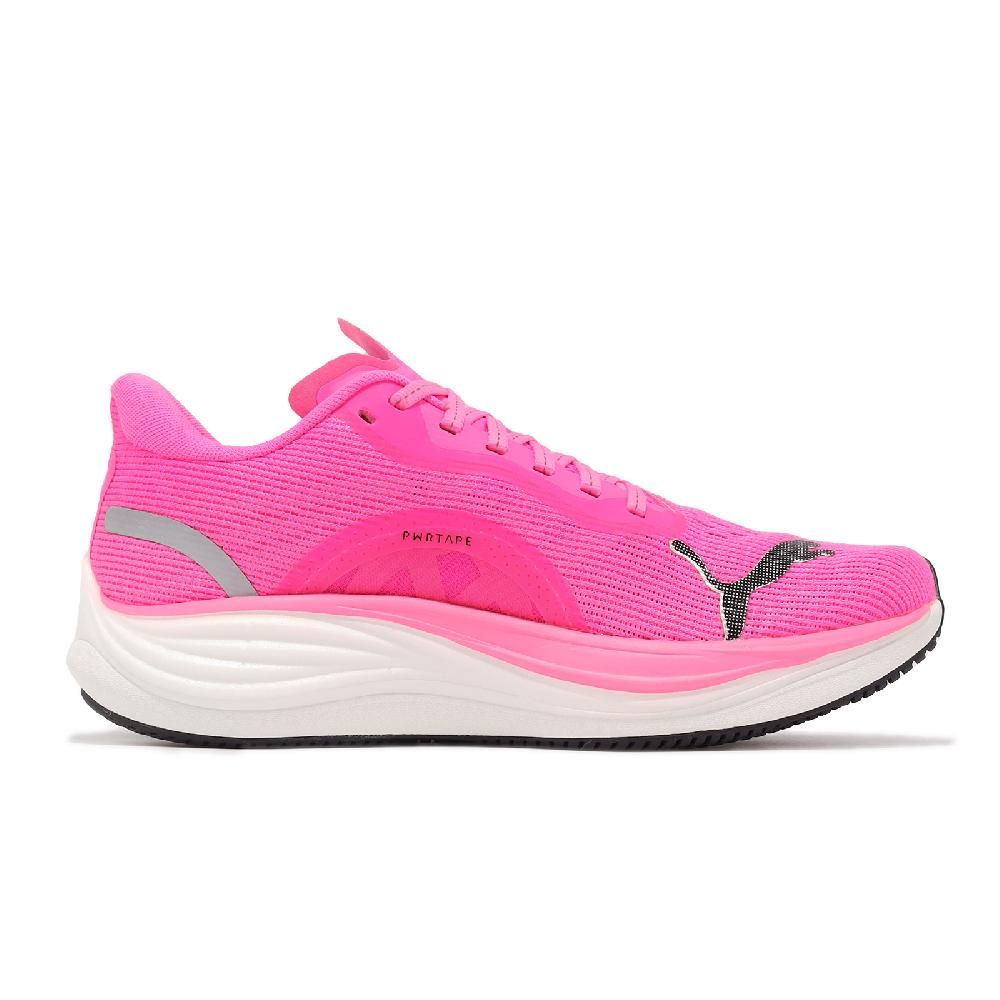 PUMA 彪馬  彪馬 慢跑鞋 Velocity Nitro 3 Wn 女鞋 粉紅 黑 氮氣中底 緩衝 路跑 運動鞋 37774903