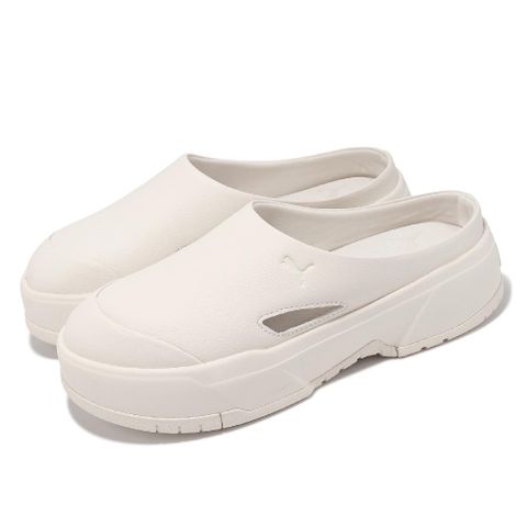 PUMA 彪馬 休閒鞋 CA. Mule Wns 女鞋 白 皮革 厚底 緩衝 穆勒鞋 39524904