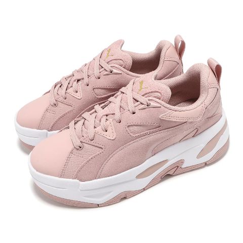 Puma 彪馬 休閒鞋 BLSTR Mix Wns 女鞋 粉 白 厚底 增高 皮革 運動鞋 39609502