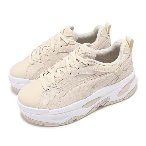 PUMA 彪馬 休閒鞋 BLSTR Mix Wns 女鞋 米白 白 皮革 厚底 增高 緩衝 運動鞋 39609501