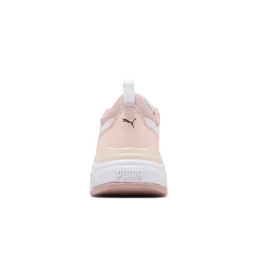 PUMA 彪馬  彪馬 休閒鞋 Cassia 女鞋 粉 白 低筒 拼接 厚底 增高 運動鞋 38464721