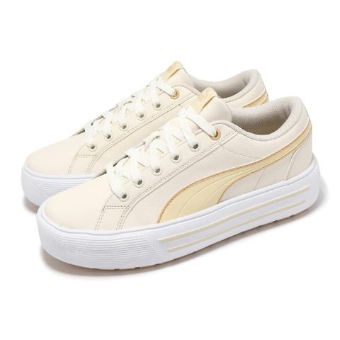 PUMA 彪馬 休閒鞋 Kaia 2.0 女鞋 米白 黃 厚底 增高 百搭 39232009