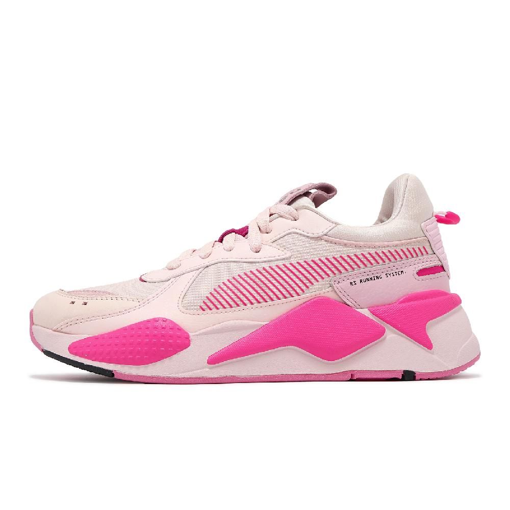 PUMA  彪馬 休閒鞋 RS-X Soft Wns 女鞋 粉 緩衝 拼接 麂皮 復古 39377205