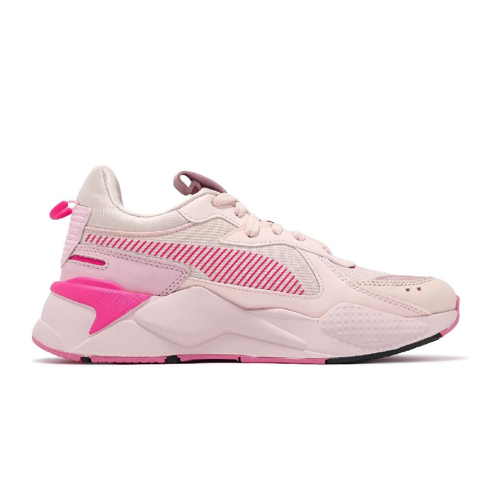 PUMA  彪馬 休閒鞋 RS-X Soft Wns 女鞋 粉 緩衝 拼接 麂皮 復古 39377205