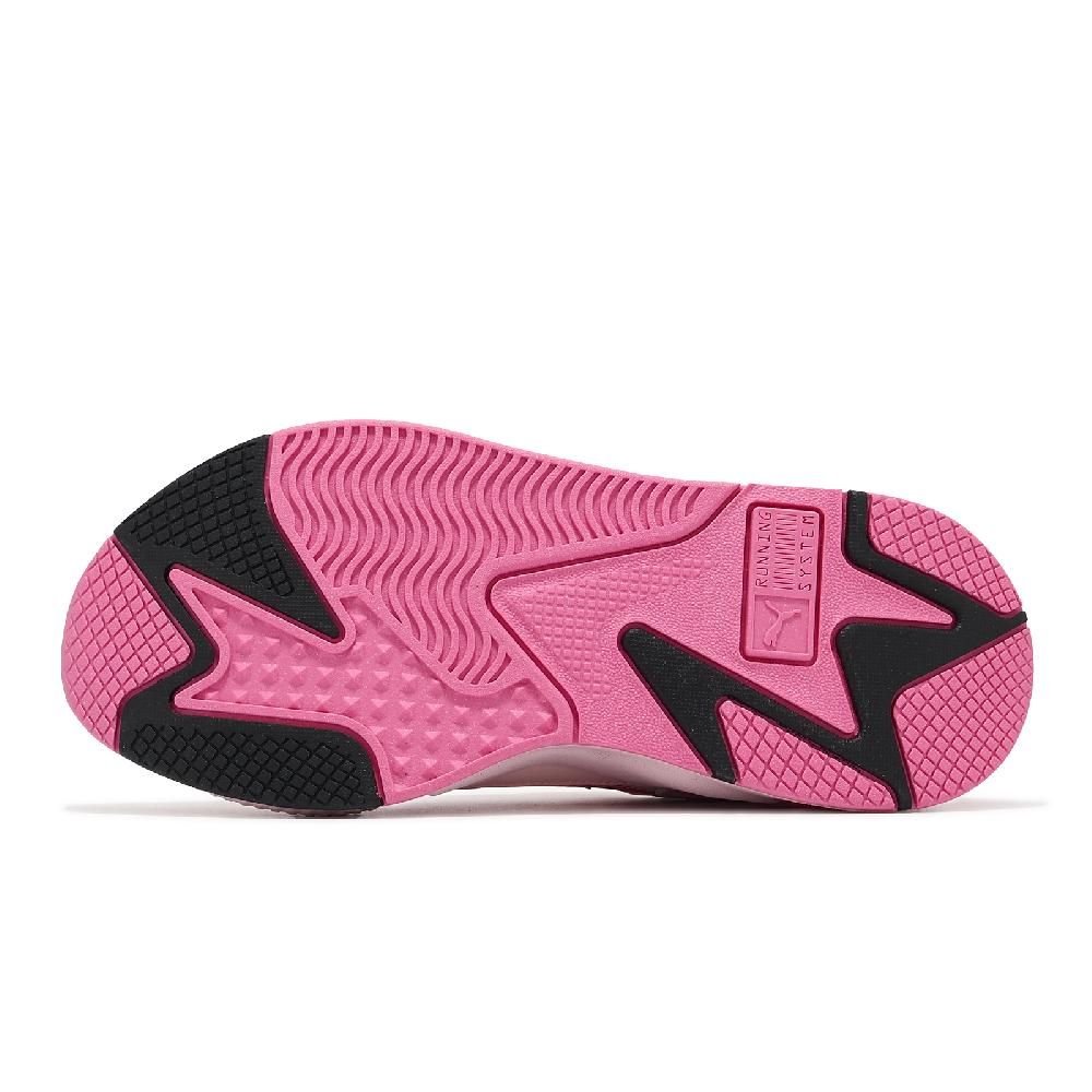 PUMA  彪馬 休閒鞋 RS-X Soft Wns 女鞋 粉 緩衝 拼接 麂皮 復古 39377205