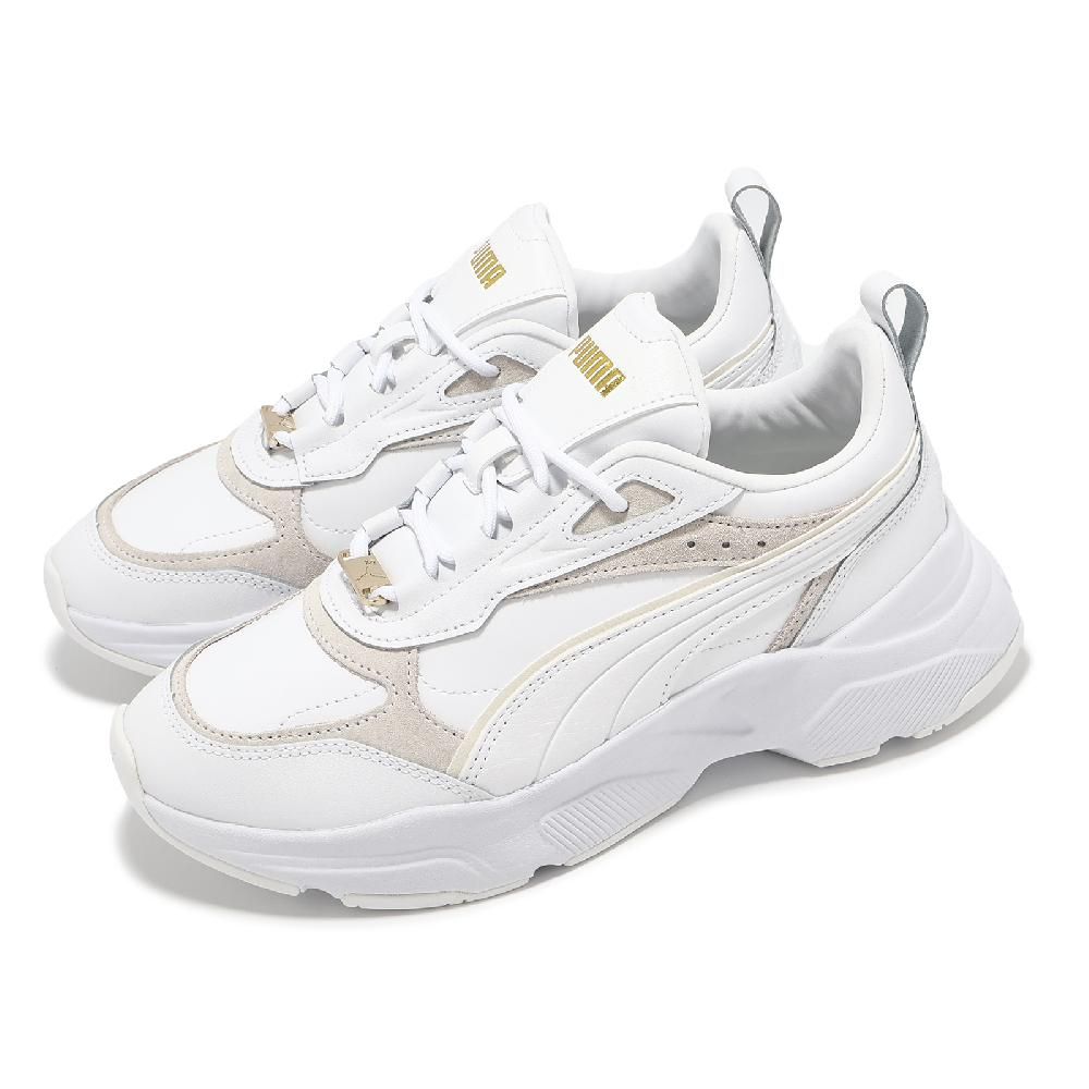 PUMA  彪馬 休閒鞋 Cassia Lux 女鞋 白 米白 厚底 增高 緩衝 39783701