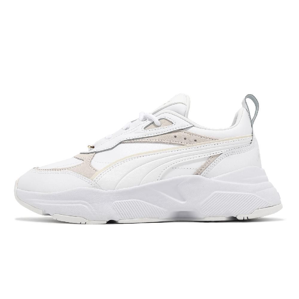 PUMA  彪馬 休閒鞋 Cassia Lux 女鞋 白 米白 厚底 增高 緩衝 39783701