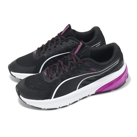 PUMA 彪馬 慢跑鞋 Cell Glare Wns 女鞋 黑 紫 緩衝 透氣 運動鞋 30999206