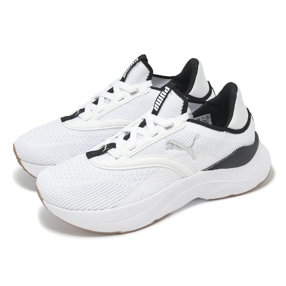 PUMA Puma 彪馬 慢跑鞋 Softride Mayve Wns 女鞋 白 黑 緩衝 襪套 運動鞋 31016002