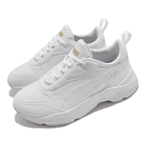 PUMA Puma 彪馬 休閒鞋 Cassia SL 女鞋 白 全白 復古 厚底 增高 老爹鞋 38527901