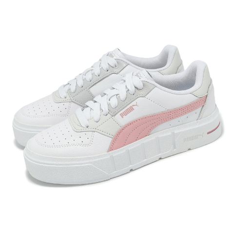 PUMA Puma 彪馬 休閒鞋 Cali Court Lth Wns 女鞋 白 粉 低筒 皮革 小白鞋 39380206