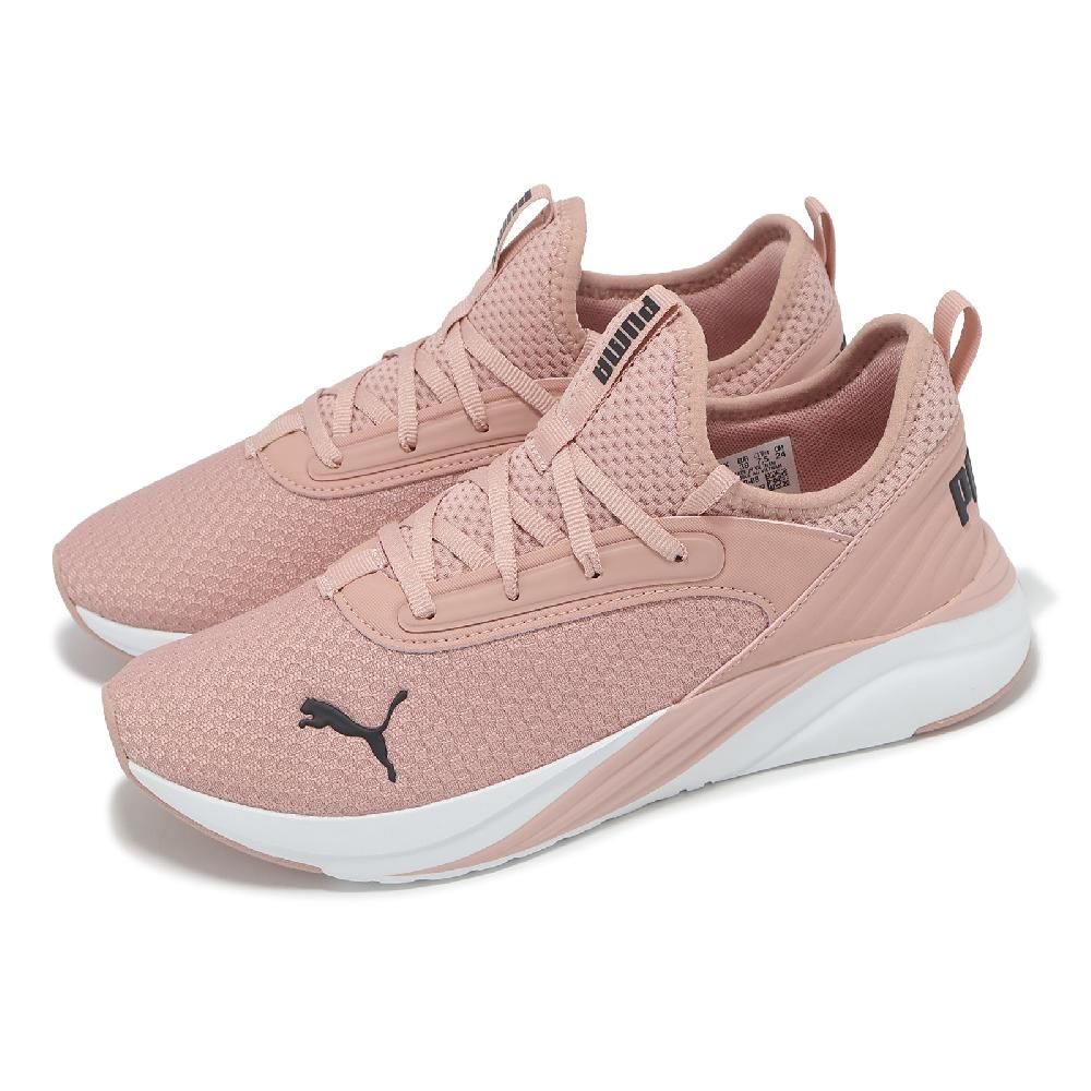 PUMA Puma 彪馬 慢跑鞋 Softride Ruby Luxe Wns 女鞋 粉 白 襪套 緩衝 運動鞋 37758008