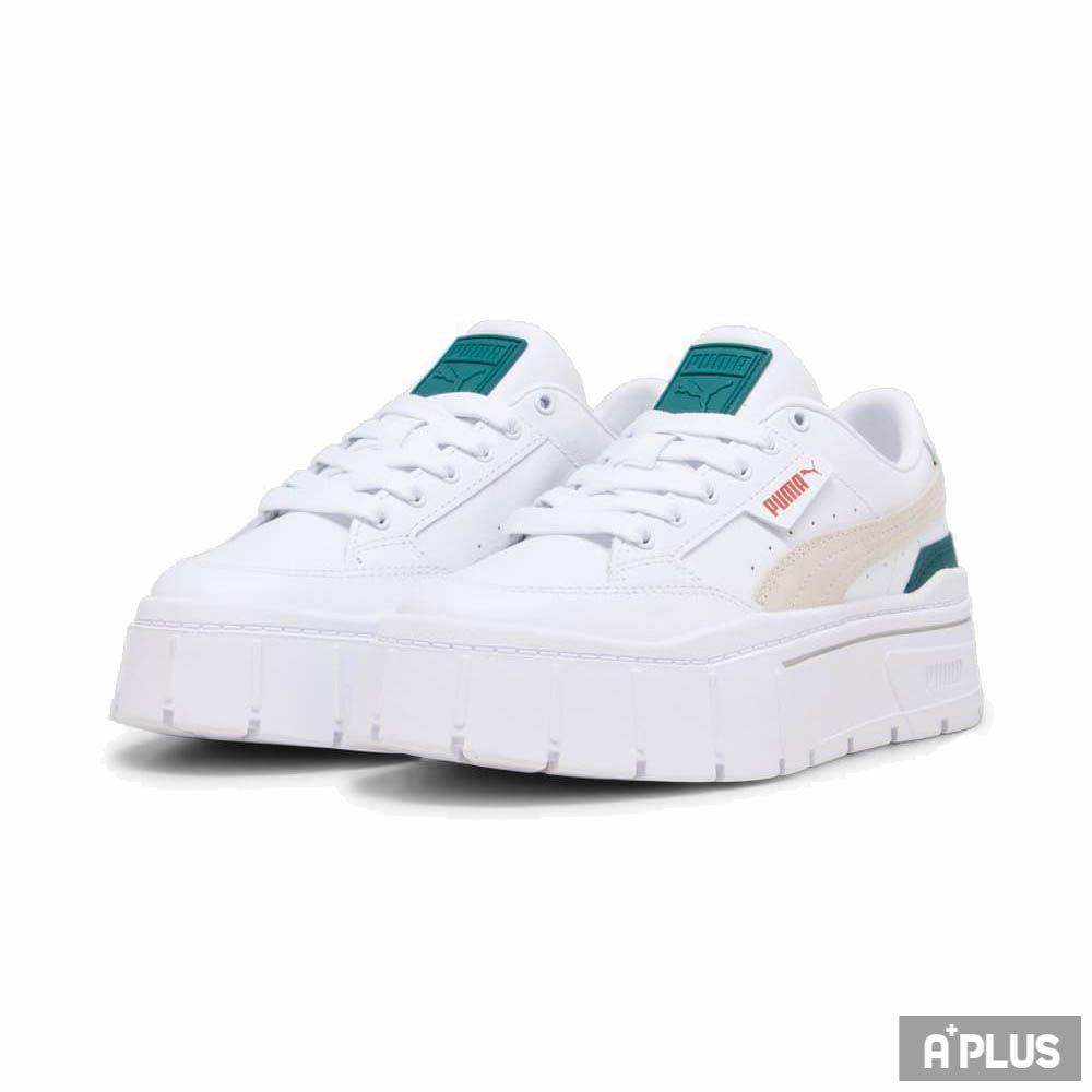 PUMA 女Mayze Stack Wns 休閒鞋厚底麂皮彎刀謝欣穎代言款- 38436316