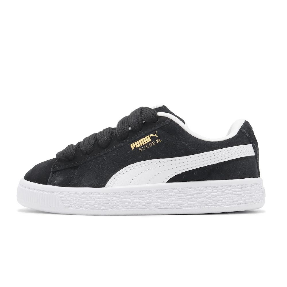 PUMA  彪馬 休閒鞋 Suede XL PS 中童鞋 黑 白 麂皮 經典 小朋友 板鞋 39657802