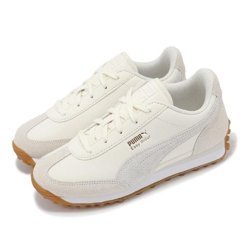 PUMA Puma 彪馬 休閒鞋 Easy Rider Mix PS 中童 白 灰 麂皮 小朋友 拼接 復古 39937503