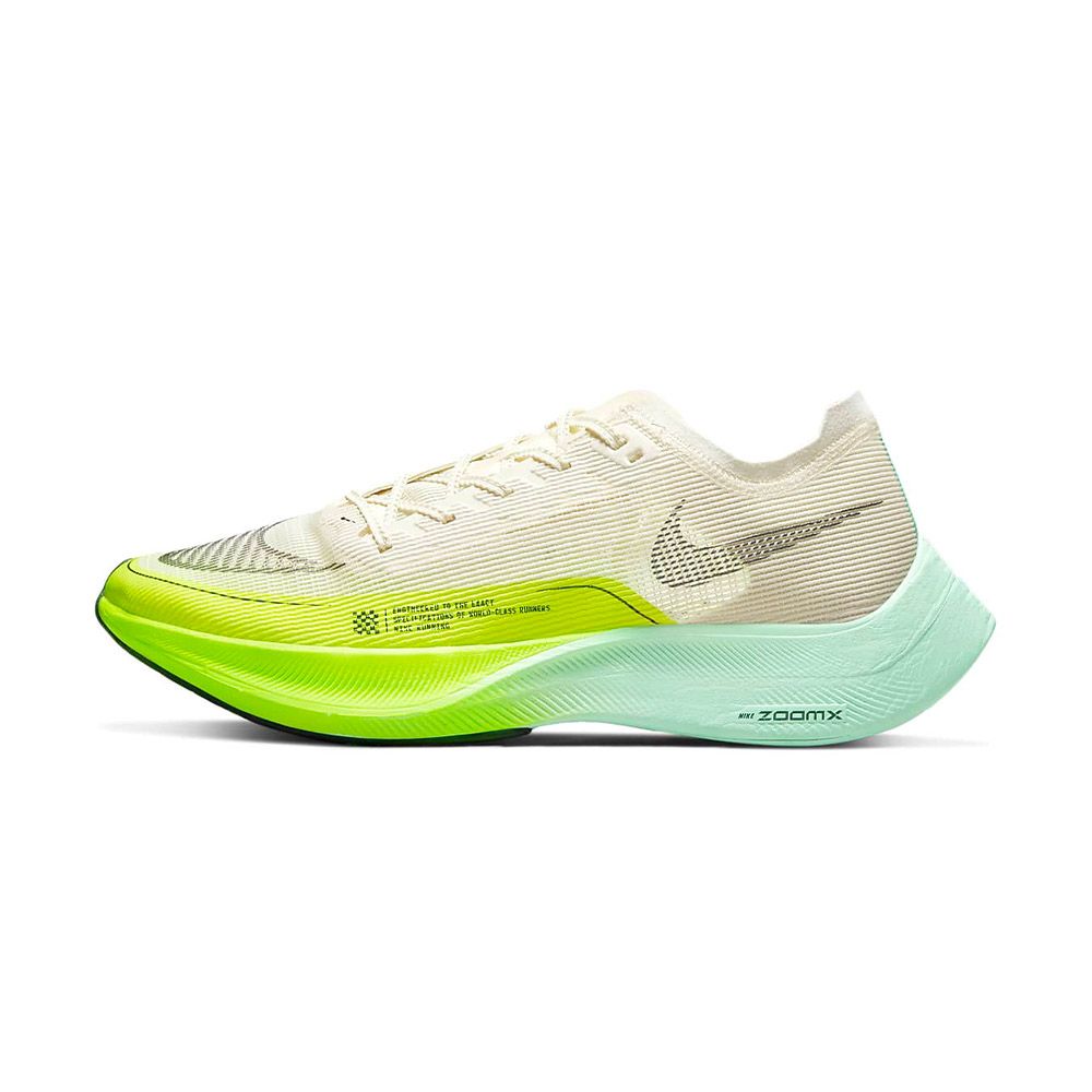 Nike ZoomX Vaporfly Next% 2 男 淺綠色 氣墊 競速 運動 慢跑鞋 DV9428-100