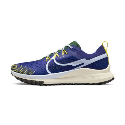 NIKE 耐吉 React Pegasus Trail 4 男 藍色 運動 避震 越野 慢跑鞋 DJ6158-400