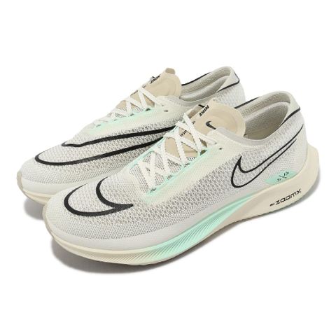 Nike 耐吉 競速跑鞋 Zoomx Streakfly 男鞋 女鞋 白 綠 輕量 訓練 運動鞋 FV0166-101