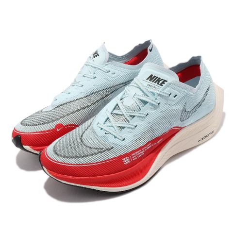Nike 競速跑鞋 ZoomX Vaporfly Next% 2 男鞋 藍 紅 碳板 馬拉松 路跑 CU4111-400