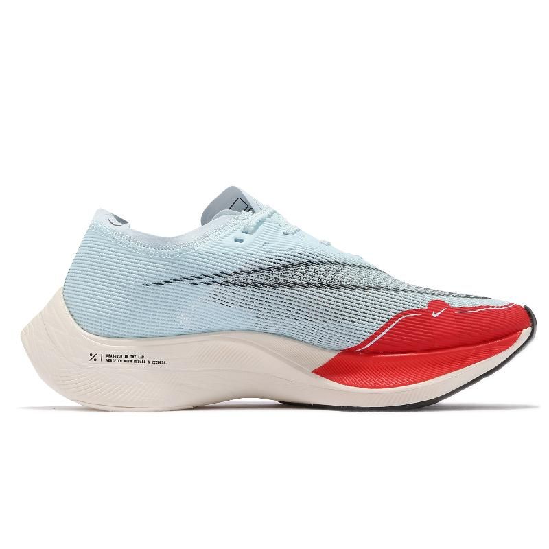 Nike 競速跑鞋ZoomX Vaporfly Next% 2 男鞋藍紅碳板馬拉松路跑CU4111