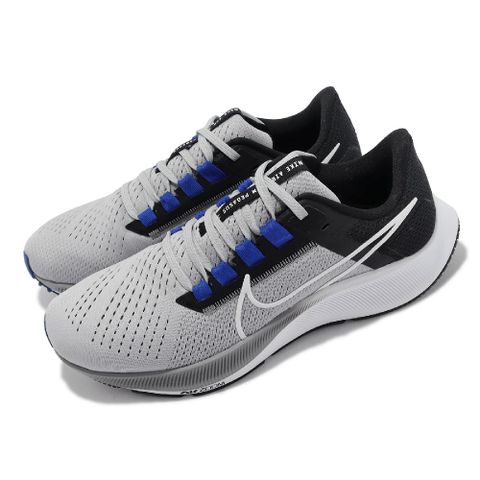 Nike 耐吉 慢跑鞋 Air Zoom Pegasus 38 男鞋 灰 黑 緩震 小飛馬 路跑 運動鞋 CW7356-006