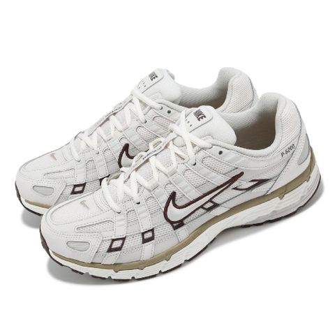 Nike 耐吉 慢跑鞋 P-6000 男鞋 女鞋 米白 棕 輕量 緩震 拼接鞋面 千禧跑鞋 經典 運動鞋 HF0728-201