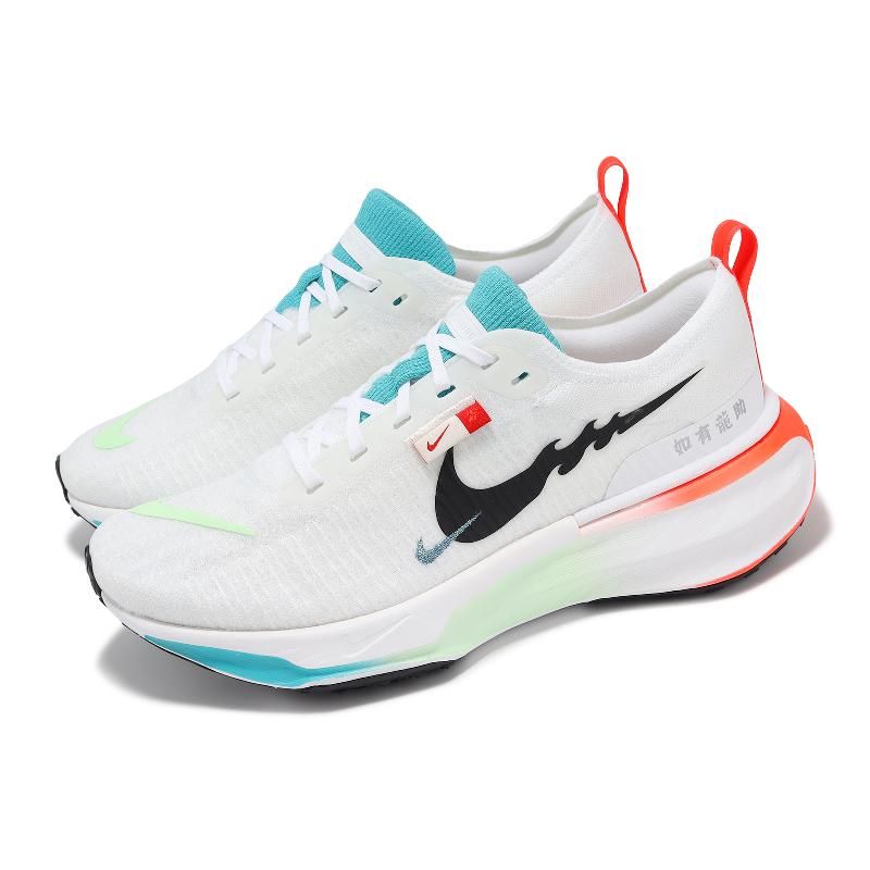 Nike 耐吉慢跑鞋ZoomX Invincible Run FK 3 白藍男鞋龍年新年CNY 運動