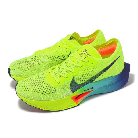 Nike 耐吉 競速跑鞋 ZoomX Vaporfly Next% 3 男鞋 綠 藍 碳板 推進 運動鞋 DV4129-700
