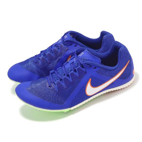 NIKE 耐吉 田徑釘鞋 Zoom Rival Multi 男鞋 藍 白 可換釘 氣墊 緩衝 運動鞋 DC8749-401